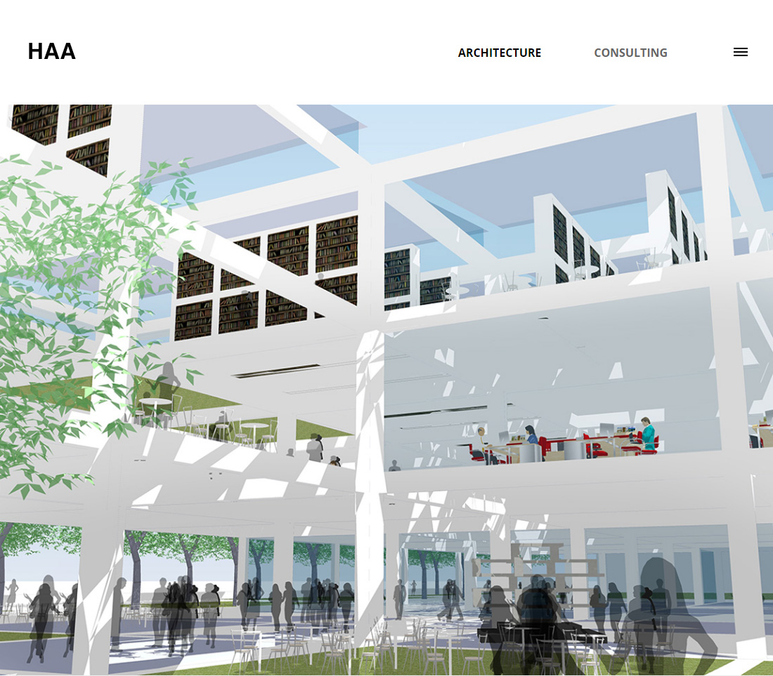 ホームページ画面01_株式会社HAA一級建築士事務所
